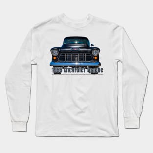 1955 Chevrolet Apache 36 Stepside Pickup Truck Long Sleeve T-Shirt